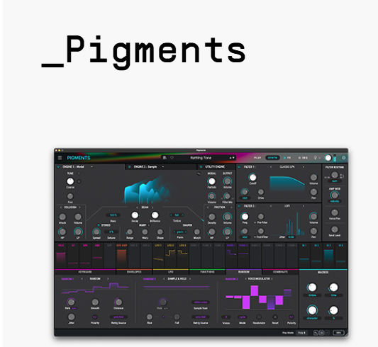 Arturia Pigments V6 (latest version)